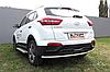 Защита заднего бампера d57 радиусная Hyundai CRETA 4WD 2016, фото 3