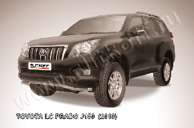 Защита переднего бампера d57 "волна" Toyota Land Cruiser Prado (2010)