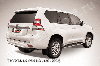 Защита заднего бампера d57 короткая Toyota Land Cruiser Prado (2014), фото 2