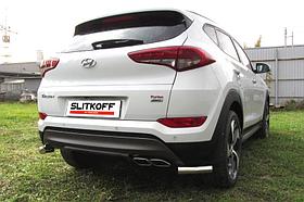 Уголки d57 Hyundai Tucson 4WD (2015)