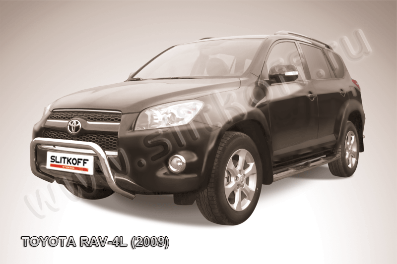 Кенгурятник d57 низкий Toyota RAV4 L (2009) - фото 1 - id-p131412590