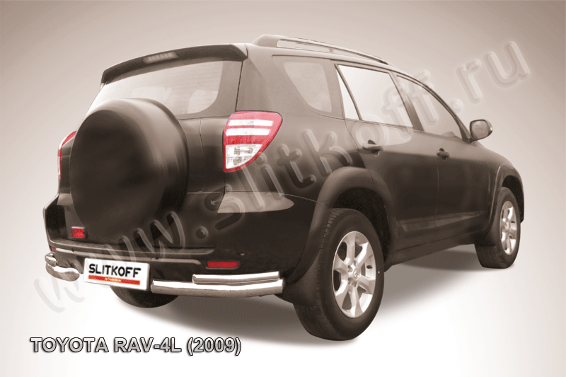 Уголки d76+d42 двойные Toyota RAV4 L (2009)