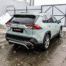 Защита заднего бампера d57 "cкоба" TOYOTA RAV-4 (2019), фото 9