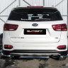 Защита заднего бампера d57 Kia Sorento Prime (2017), фото 9