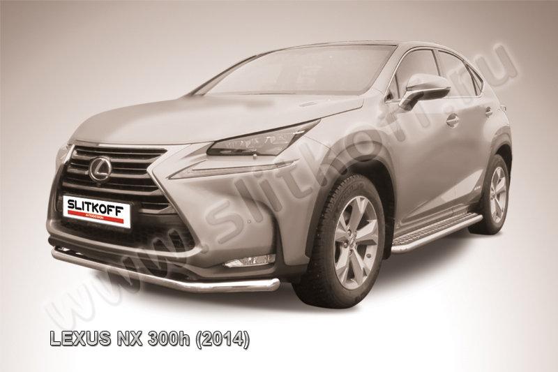 Защита переднего бампера d57 Lexus NX 300h