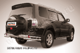 Уголки d76+d42 двойные Mitsubishi Pajero IV