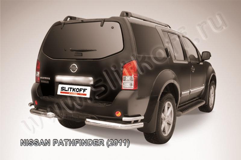 Уголки d76+d42 двойные Nissan Pathfinder (2011)