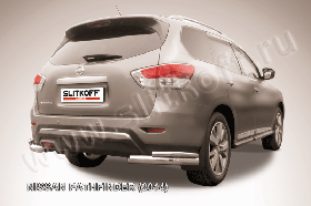 Уголки d76+d42 двойные Nissan Pathfinder (2014)