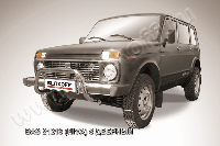 Кенгурятник d57 низкий Lada 4x4 (ВАЗ 21213 NIVA 5-дверная)