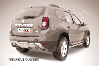 Защита заднего бампера d57 "скоба" Renault Duster