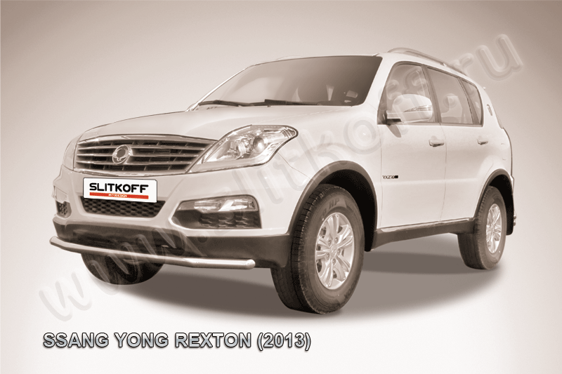 Защита переднего бампера d57 SsangYong REXTON NEW (2013)