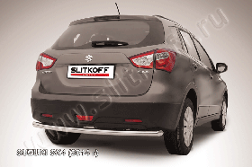 Защита заднего бампера d57 Suzuki SX-4 (2014)