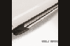 Пороги алюминиевые "Luxe Silver" 1700 серебристые Geely Emgrand X7, фото 4