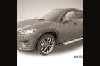 Пороги алюминиевые "Standart Silver" 1700 серебристые Mazda CX5 (2014), фото 5