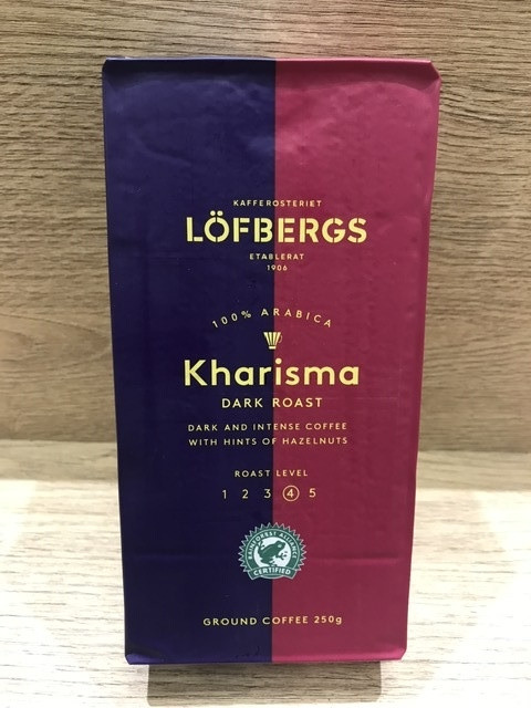 Кофе Lofbergs молотый Kharisma, 250 гр