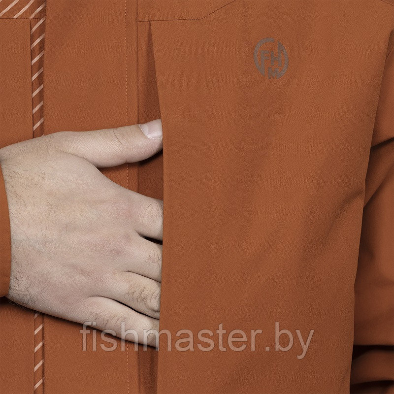 Куртка FHM Guard Competition цвет Терракотовый мембрана Dermizax (Toray) Япония 3 слоя 20000/10000 - фото 3 - id-p131430865