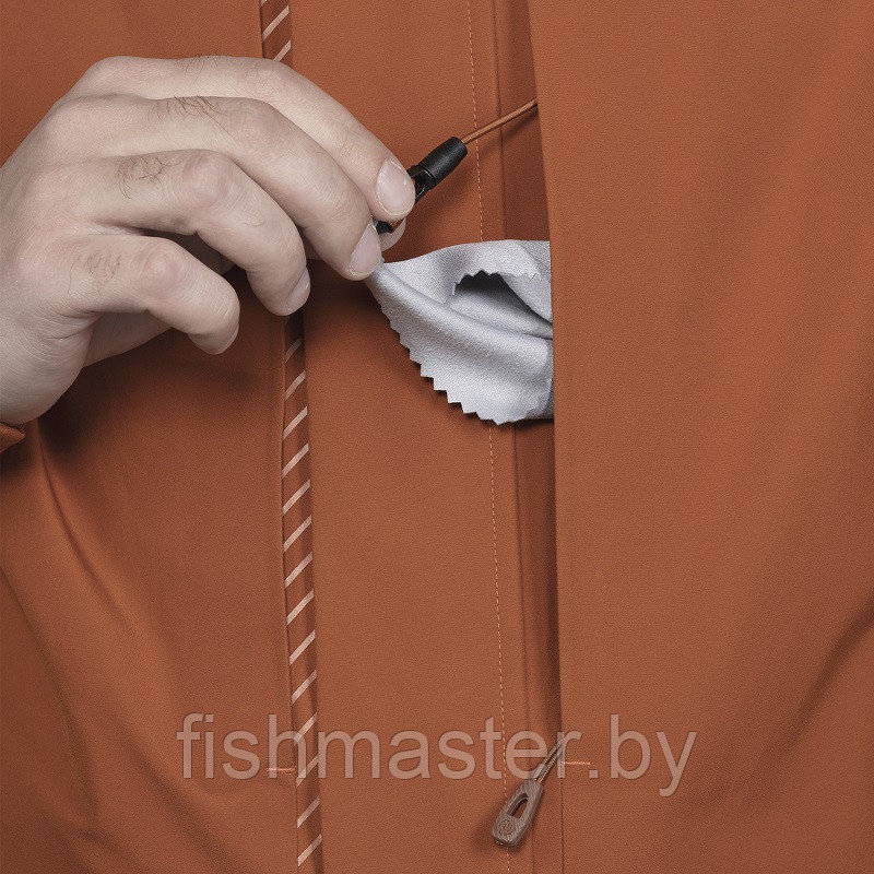 Куртка FHM Guard Competition цвет Терракотовый мембрана Dermizax (Toray) Япония 3 слоя 20000/10000 - фото 5 - id-p131430865