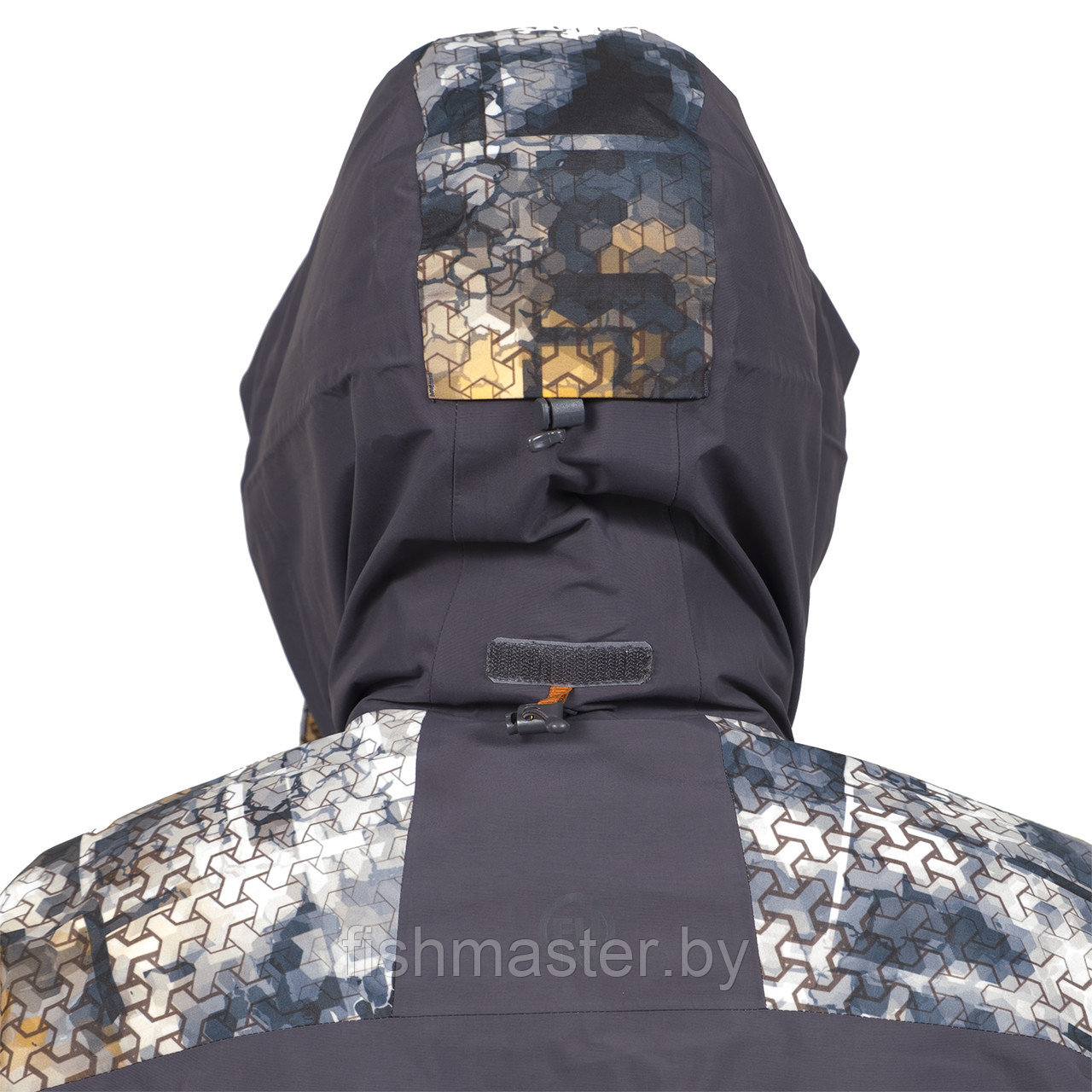 Куртка FHM "Guard Competition Print" Принт серо-оранжевый/Серый 3 слойная мембрана Toray Dermizax 20000/10000 - фото 3 - id-p131430874