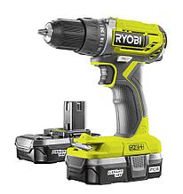ONE + / Дрель-шуруповерт RYOBI R18DD2-213S