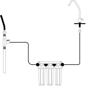 Система для очистки воды АкваОсмос АО-3 - фото 2 - id-p131438379