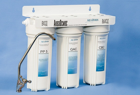 Система для очистки воды АкваОсмос АО-3 - фото 1 - id-p131438379