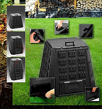Компостер "Evogreen", 630л, черный, PROSPERPLAST (Польша)