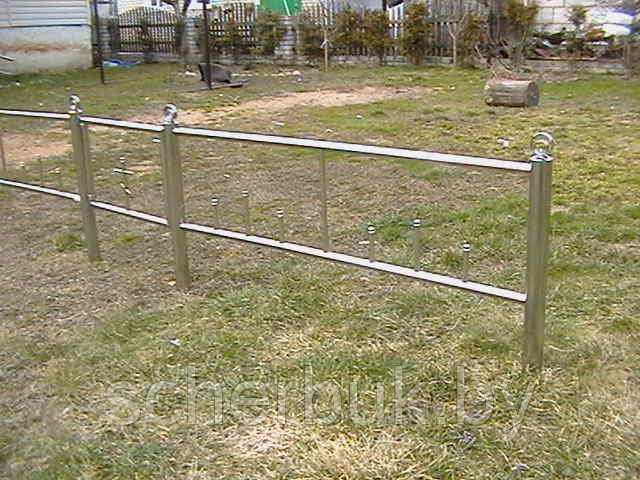 Ограды для могил в минске из нержавейки - фото 9 - id-p2609478