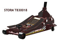 Домкрат гаражный подкатной Storm T830018 3т