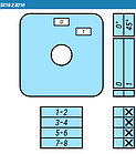 Выключатель SK10-2.8210\P07 схема 0-1, фото 2
