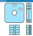 Выключатель SK10G-2.623\P22 схема 0-1, фото 2