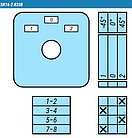 Переключатель SK16-2.8338\P23  схема 1-0-2, фото 2