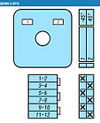 Выключатель SK20G-3.4276\P03 схема 1-2, фото 2