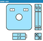 Выключатель SK20G-1.4222\P03 схема 1-2, фото 2