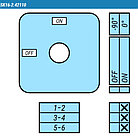Выключатель SK16-2.42110\OB11 схема 1-2, фото 2