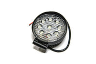 AE27R-9LED-55HC Фара доп. (рабочая) круглая, направленный свет, 9 диодов 27W (115х55х142) LED 12/24V