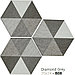 Керамогранит MONOPOLE CERAMICA DIAMOND 20x24 Hexagonal, фото 8