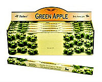 Благовония Зеленое Яблоко (Tulasi Sarathi Green Apple), 8шт - приятная кислинка