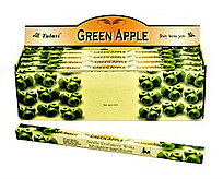 Благовония Зеленое Яблоко (Tulasi Sarathi Green Apple), 8шт - приятная кислинка