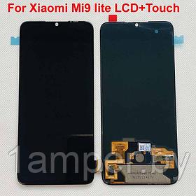 Дисплей AMOLED для Xiaomi Mi9Lite В сборе с тачскрином Черный