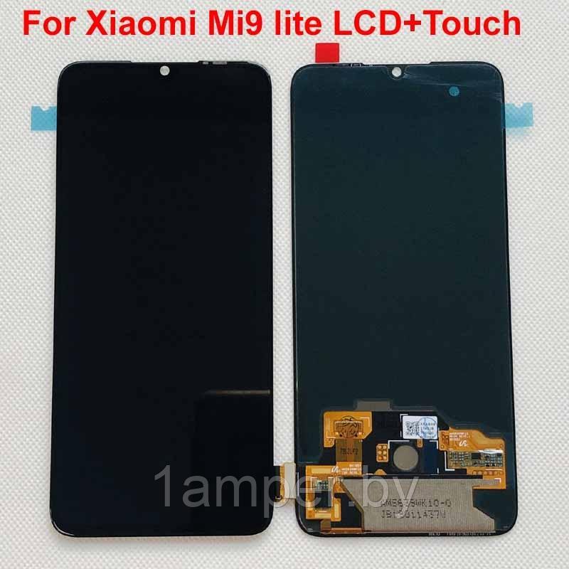 Дисплей AMOLED для Xiaomi Mi9Lite В сборе с тачскрином Черный - фото 1 - id-p131527124