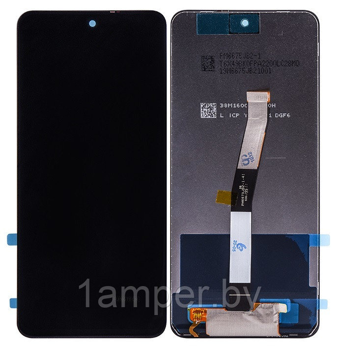 Дисплей Original для Xiaomi Redmi Note 9Pro/9S В сборе с тачскрином Черный - фото 1 - id-p131527148