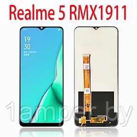 Дисплей Original для Realme 5 Черный