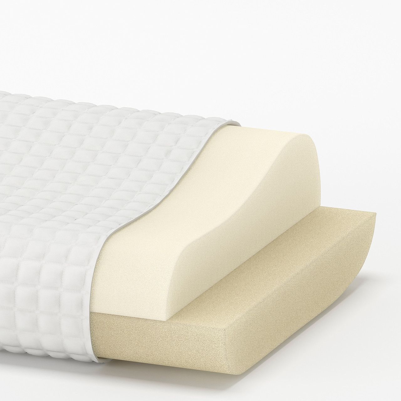 IKEA/ РОЗЕНСКЭРМ Эргономичная подушка для сна на боку, спине 33x50 см - фото 2 - id-p131528116