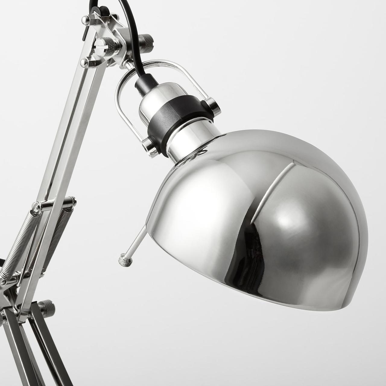 IKEA/ ФОРСО Лампа рабочая, никелированный - фото 7 - id-p131528125