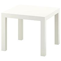 IKEA/ ЛАКК Придиванный столик, белый55x55 см