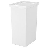 IKEA/ ФИЛУР Контейнер с крышкой, белый42 л