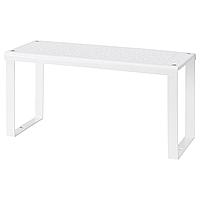 IKEA/ ВАРЬЕРА Вставка в полку, белый32x13x16 см