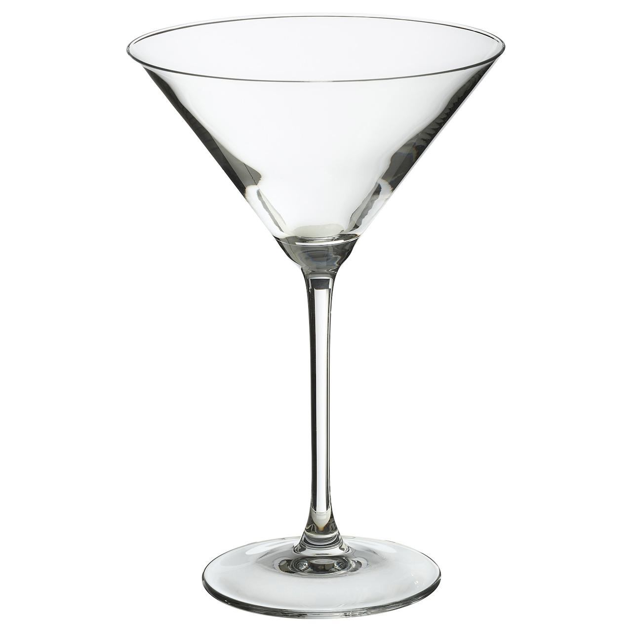 IKEA/  СТОРСИНТ Бокал для мартини, прозрачное стекло240 мл