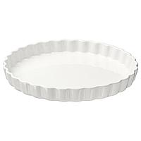 ВАРДАГЕН Форма для открытого пирога, белый с оттенком32 см