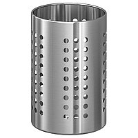 IKEA/ ОРДНИНГ Сушилка д/кухонных принадлежностей, нержавеющ сталь18 см